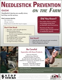 Needlestick Prevention on the Farm