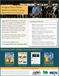 Seguridad Training Resources Poster