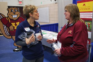 Carol Peterson at Carver County Dairy Expo