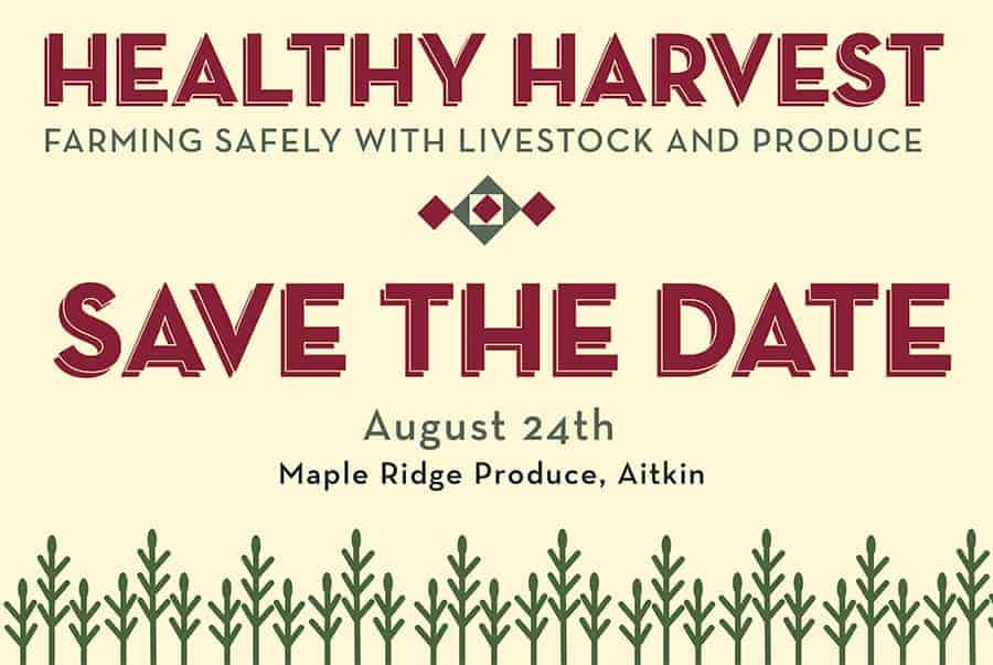 Healthy Harvest Save the Date