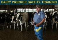 Currículo Bilingüe Entrenamiento de Seguridad para el trabajador en una lechería-image