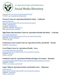 US Ag Centers Social Media Directory-image