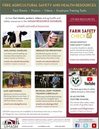 UMASH Agricultural Safety and Health Resources-image
