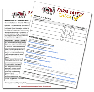 Farm Safety Checklists