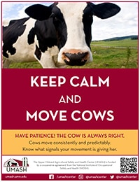 Keep Calm and Move Cows Poster - Version 1-image