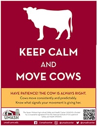 Keep Calm and Move Cows Poster - Version 2-image